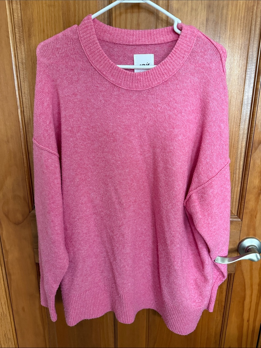 Aerie woman’s Relaxed Crewneck Sweater - Pink